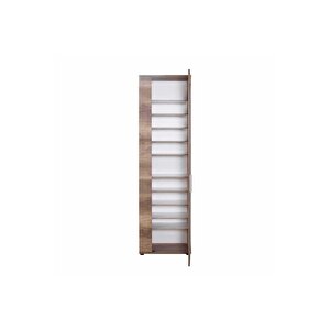Antre 11 Raflı 2 Kapaklı Aynalı Ayakkabılık Açık Ceviz(tori) 60x212x36 Cm (gxyxd)