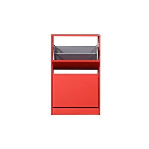 Flat Duo 2 Katlı Ayakkabılık-kırmızı 51x84x26 Cm (gxyxd)