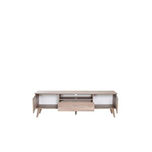 Parma Tv Ünitesi - Açık Ceviz (tori̇) 180x55x40 Cm (gxyxd)