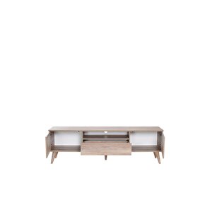 Parma Tv Ünitesi - Açık Ceviz (tori̇) 180x55x40 Cm (gxyxd)