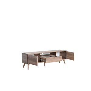 Parma Tv Ünitesi - Açık Ceviz (tori̇) 180x55x40 Cm (gxyxd)