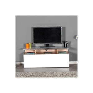 Vision Çekmeceli Tv Sehpası Tvc-529-sp-1 Sonoma-lake Beyaz