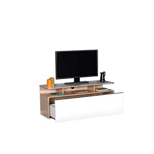 Vision Çekmeceli Tv Sehpası Tvc-529-sp-1 Sonoma-lake Beyaz