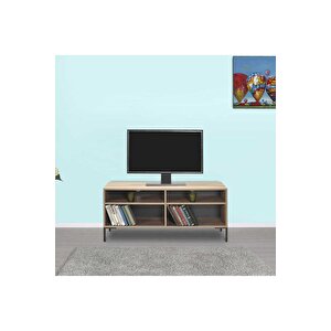Roma Modüler Tv Ünitesi - Açık Ceviz (tori) 120x53x48 Cm (gxyxd)