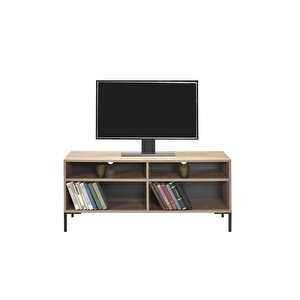 Roma Modüler Tv Ünitesi - Açık Ceviz (tori) 120x53x48 Cm (gxyxd)