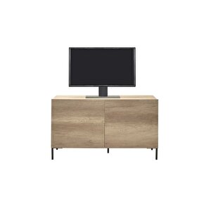 Roma 2 Kapaklı Modüler Tv Ünitesi - Açık Ceviz (tori) 120x70x43 Cm (gxyxd)