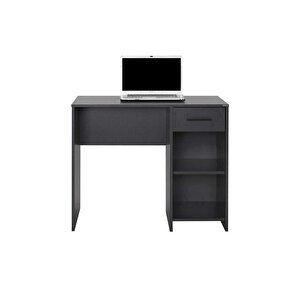 Trendline Çekmeceli Çalışma Masası-antrasit 90x75x52 Cm (gxyxd)