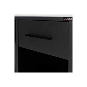 Trendline Çekmeceli Çalışma Masası-antrasit 90x75x52 Cm (gxyxd)