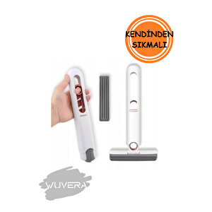 Taşınabilir Mini Mop Temizlik Paspası – 180 Derece Döner Başlıklı Pratik Temizlik Aparatı