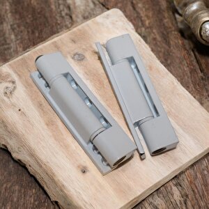 Pvc Pimapen Kapı Menteşesi 2'lik Set 95'lik Menteşe Beyaz Metal Pimapen Kapı Menteşesi 95mm