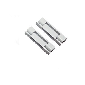 Pvc Pimapen Kapı Menteşesi 2'lik Set 95'lik Menteşe Beyaz Metal Pimapen Kapı Menteşesi 95mm