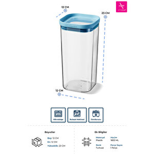 Primanova Royal Seoul Kuru Gıda Saklama Kabı Pp 1800 Ml Gıda Ile Temasa Uygundur