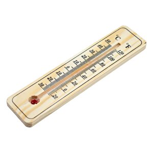 3,5-15 Cm Küçük Ahşap Termometre Oda Sıcaklığı Ve Sıcaklık Ölçme Termometresi Civalı Duvar Askılı Termometre