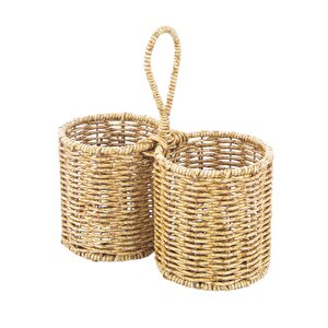 Dayanıklı 2’li Rattan Çok Amaçlı Kaşıklık -1191