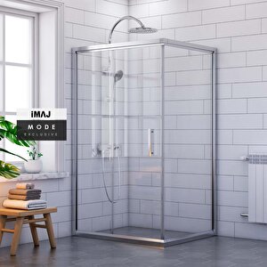 Mode Sabit Panelli Dikdörtgen Duş Kabini 70x140 Cm H:190