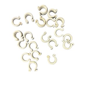 3/4" (27'lik) 100 Adet Sera Naylon Tutucu Klips