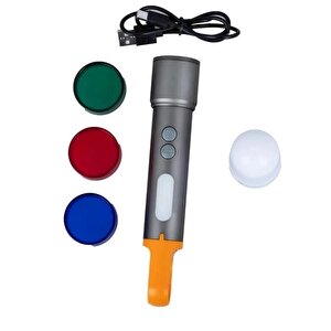 Ennalbur Powerdeks Pd-3900 Çok Fonksiyonlu Zoomlu Şarjlı El Feneri
