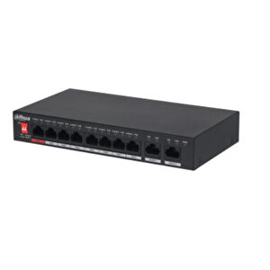 Dahua Pfs3010-8et-96-v2 8 Port 8xfe-2xge 96w Poe Swi̇tch