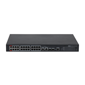 Dahua Pfs4226-24et-360-v3 24 Port 24xfe-2ge-2xsfp 360 W Yöneti̇lebi̇li̇r Poe Swi̇tch