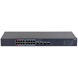 Dahua Cs4220-16gt-240 16 Port 16xge-2xge-2xge/sfp Bulut Yöneti̇lebi̇li̇r 240w Poe Swi̇tch