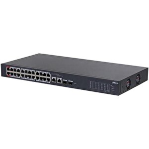 Dahua Dh-cs4226-24et-375 24xfe-2ge-2xsfp 375w Yöneti̇lebi̇li̇r Poe Swi̇tch
