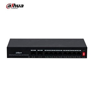 Dahua Pfs3010-8et-65 8port 8xfe-2xfe 65w Poe Swi̇tch