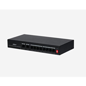 Dahua Pfs3010-8et-65 8port 8xfe-2xfe 65w Poe Swi̇tch