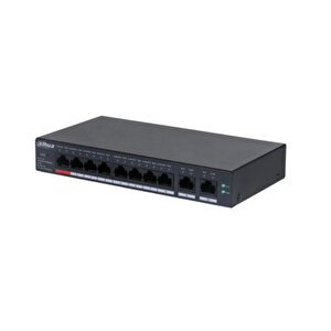 Dahua Cs4010-8gt-110 8 Port 8xge-2xge Upli̇nk Bulut Yöneti̇lebi̇li̇r 110w Poe Swi̇tch