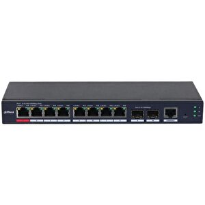 Dahua S4210-8gt-110 8 Port 8xge-2xge/sfp-1xge Yöneti̇lebi̇li̇r 110w Poe Swi̇tch