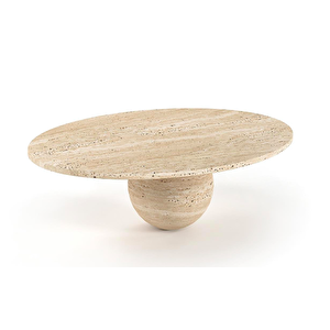 Cacia -tek Küreli Oval Tablalı Orta Sehpa