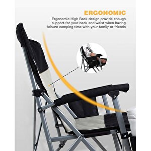 Kingcamp Comfort Hard Arm Sandalye
