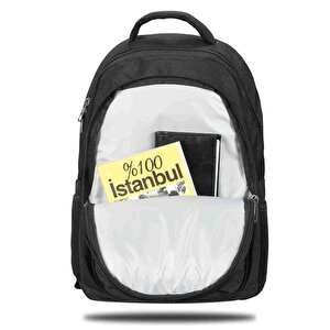 15.6'' Palermo Large Siyah Notebook Sırt Çantası