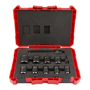 Mi̇lwaukee 1/2 Darbeli Lokma Seti 11 Parça T4932478290