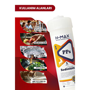 8 Litre 15 Aşama Mineralli 75 Gpd Su Arıtma Cihazı (hedi̇yeli̇) Hmaxs3513
