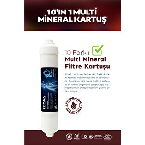 8 Litre 15 Aşama Mineralli 75 Gpd Su Arıtma Cihazı (hedi̇yeli̇) Hmaxs3513