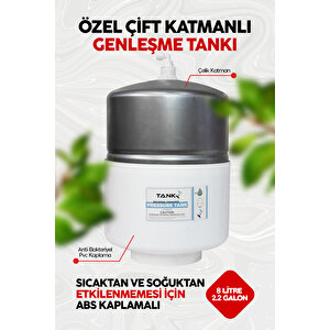 Pluski̇t 8 Litre 15 Aşama Mineralli 75 Gpd Su Arıtma Cihazı Ss0010