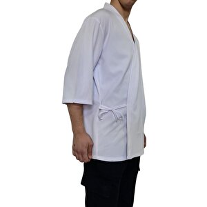 Formteks Sushi Şef Kimono Ceketi  Beyaz