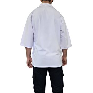 Formteks Sushi Şef Kimono Ceketi  Beyaz