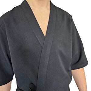 Formteks Sushi Şef Kimono Ceketi  Siyah S