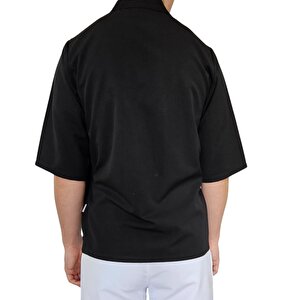 Formteks Sushi Şef Kimono Ceketi  Siyah S