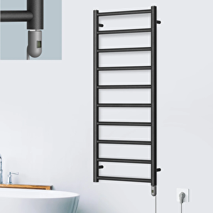 1200x500mm 500w Paslanmaz Çelik Elektrikli Havlupan Fantasy Night Black