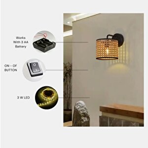 Yeni̇ Pena Pi̇lli̇ Si̇yah Rattan Apli̇k