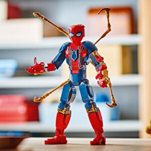 Lego 76298 Marvel Iron Örümcek Adam Yapım Figürü 76298 - 8 Yaş Ve Üzeri Süper Kahraman Seven Çocuklar Için Koleksiyonluk Yaratıcı