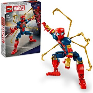 Lego 76298 Marvel Iron Örümcek Adam Yapım Figürü 76298 - 8 Yaş Ve Üzeri Süper Kahraman Seven Çocuklar Için Koleksiyonluk Yaratıcı