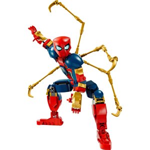 Lego 76298 Marvel Iron Örümcek Adam Yapım Figürü 76298 - 8 Yaş Ve Üzeri Süper Kahraman Seven Çocuklar Için Koleksiyonluk Yaratıcı