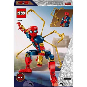 Lego 76298 Marvel Iron Örümcek Adam Yapım Figürü 76298 - 8 Yaş Ve Üzeri Süper Kahraman Seven Çocuklar Için Koleksiyonluk Yaratıcı