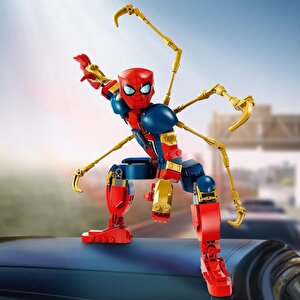Lego 76298 Marvel Iron Örümcek Adam Yapım Figürü 76298 - 8 Yaş Ve Üzeri Süper Kahraman Seven Çocuklar Için Koleksiyonluk Yaratıcı