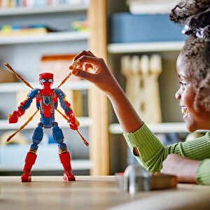 Lego 76298 Marvel Iron Örümcek Adam Yapım Figürü 76298 - 8 Yaş Ve Üzeri Süper Kahraman Seven Çocuklar Için Koleksiyonluk Yaratıcı