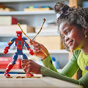 Lego 76298 Marvel Iron Örümcek Adam Yapım Figürü 76298 - 8 Yaş Ve Üzeri Süper Kahraman Seven Çocuklar Için Koleksiyonluk Yaratıcı