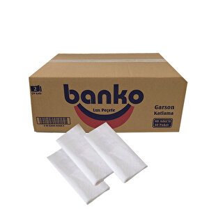 Banko Servis Peçetesi 33x24 Cm 1/6 Garson Katlama 1200 Adet
